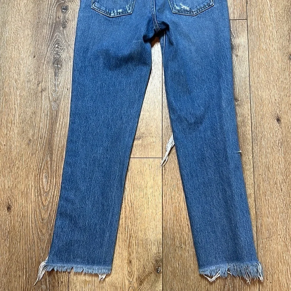 Carmar Emelia Distressed Straight Leg Jeans Size 23